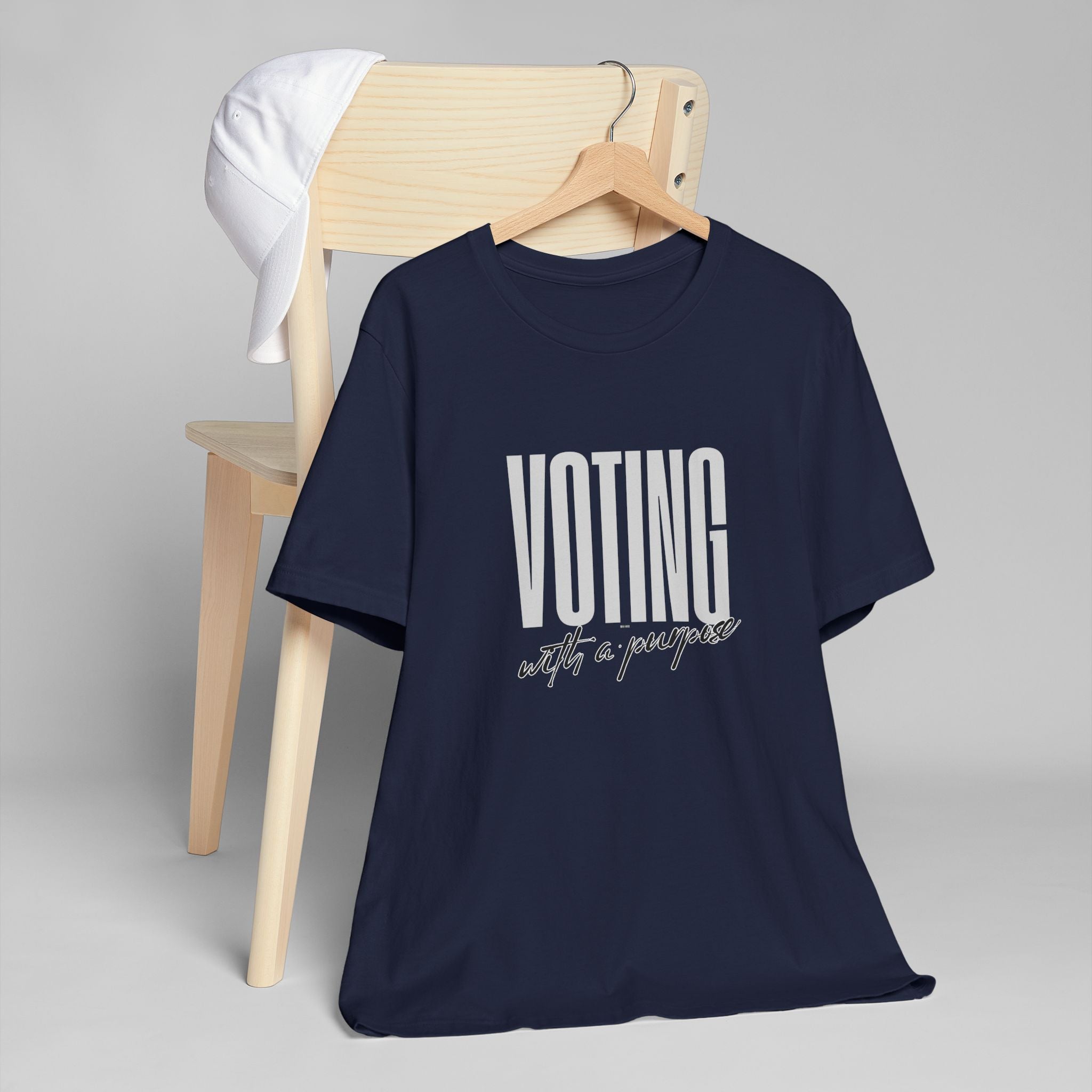 Voting with a Purpose T-Shirt | Civic Engagement Tee, Voter Awareness