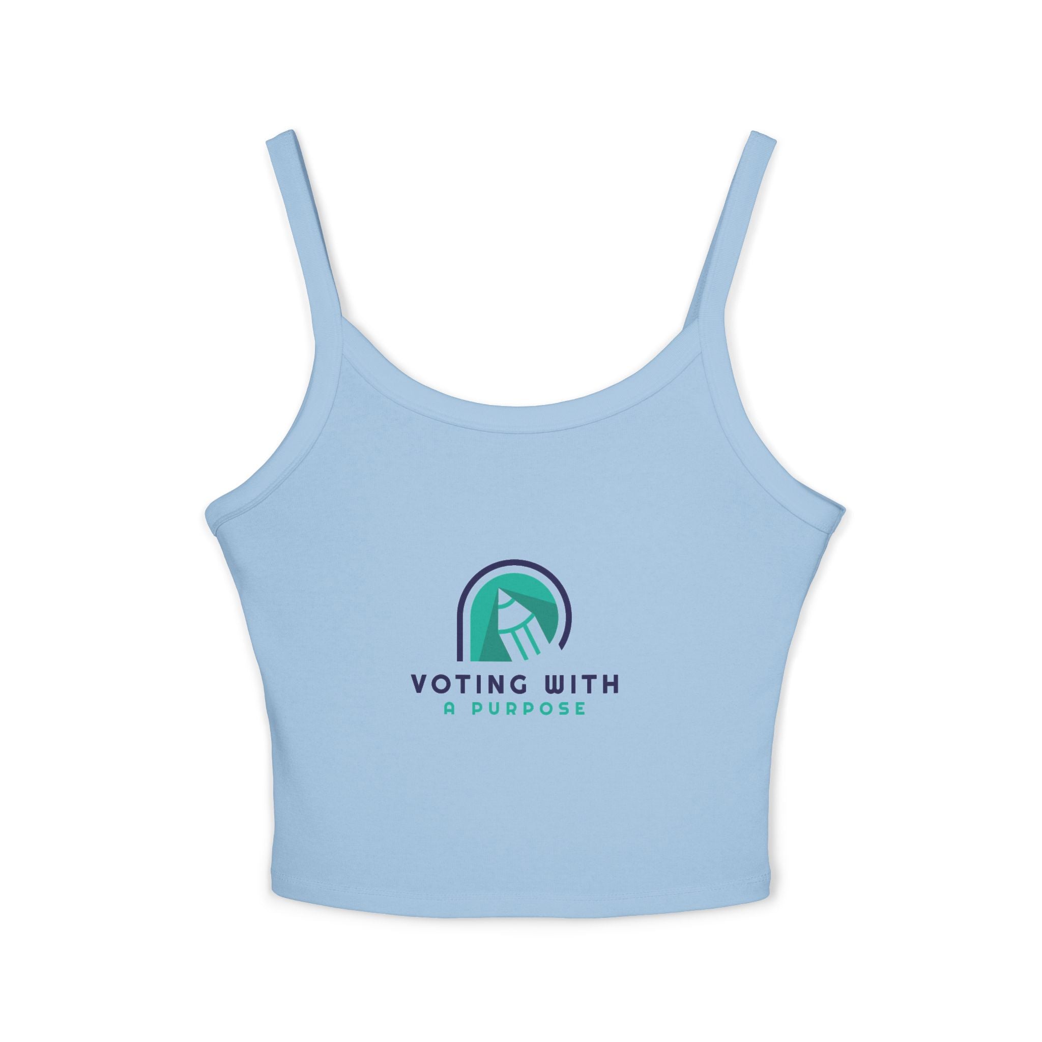 Voting With A Purpose tank top | Voter Rights graphic