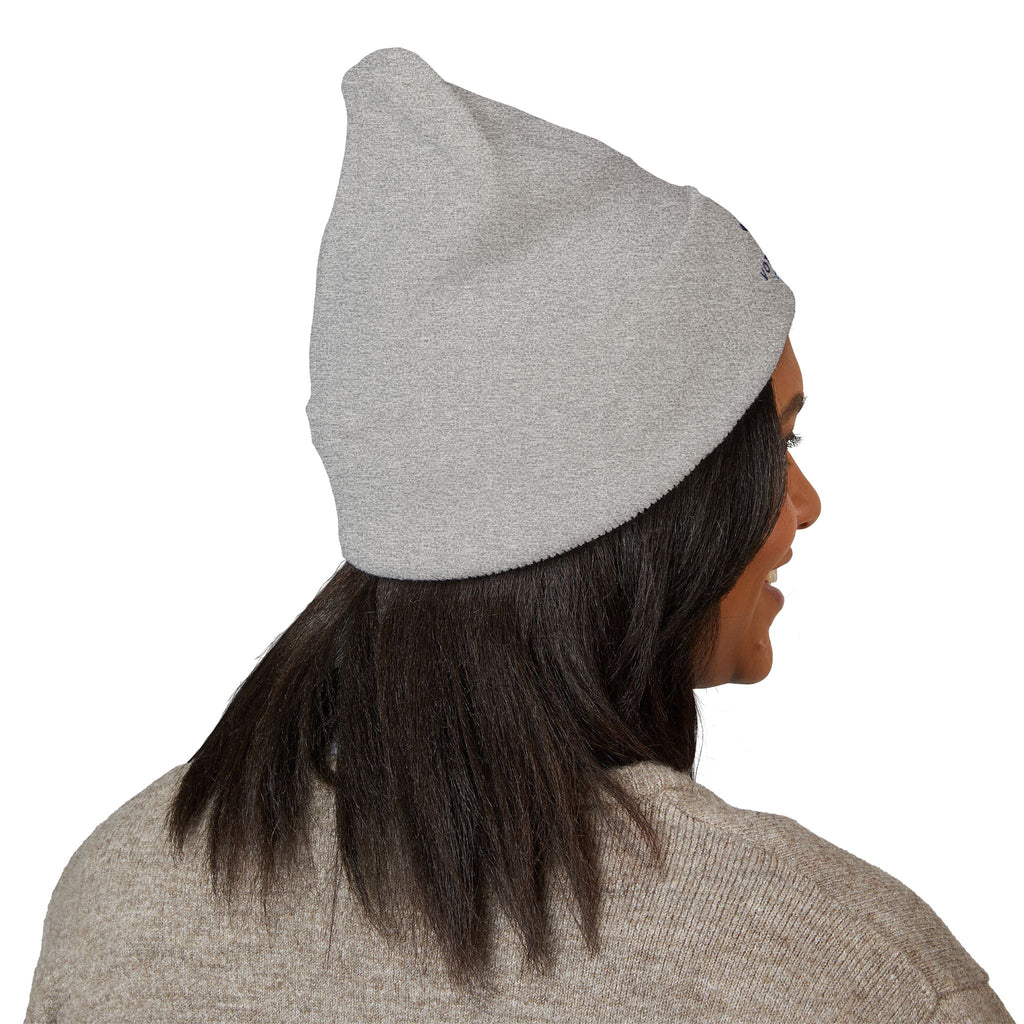 Voting With A Purpose Beanie | Embroidered Cuffed Beanie