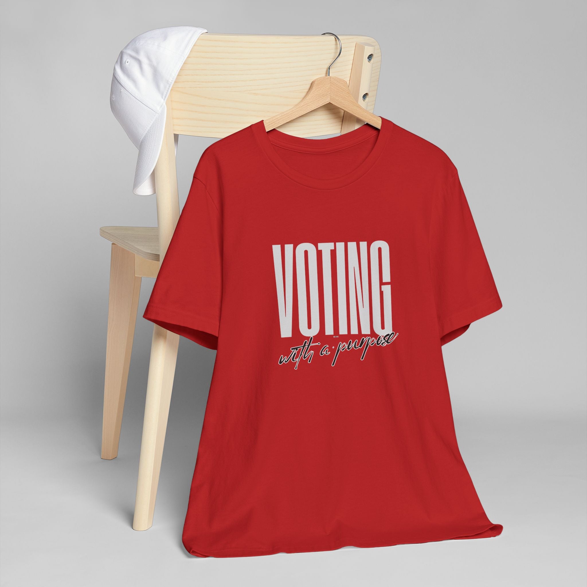 Voting with a Purpose T-Shirt | Civic Engagement Tee, Voter Awareness
