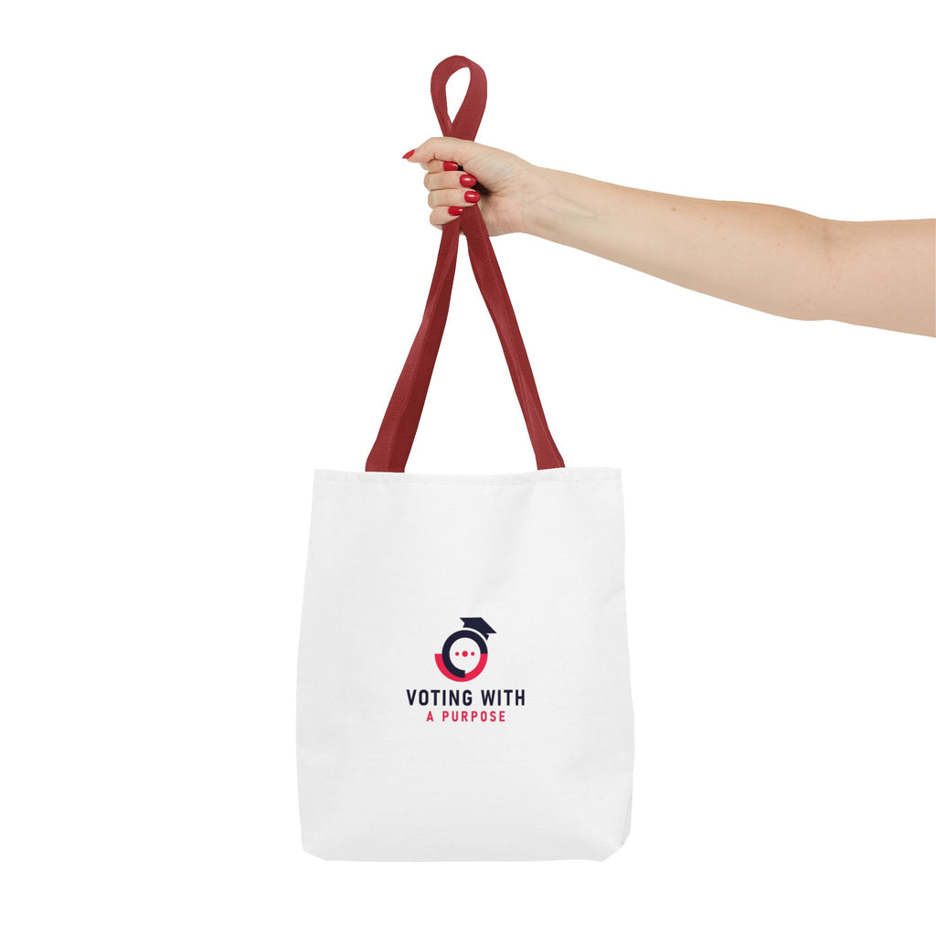 Voting With a Purpose Tote Bag | Civic Engagement, Voter Education