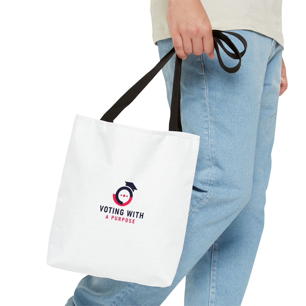 Voting With a Purpose Tote Bag | Civic Engagement, Voter Education