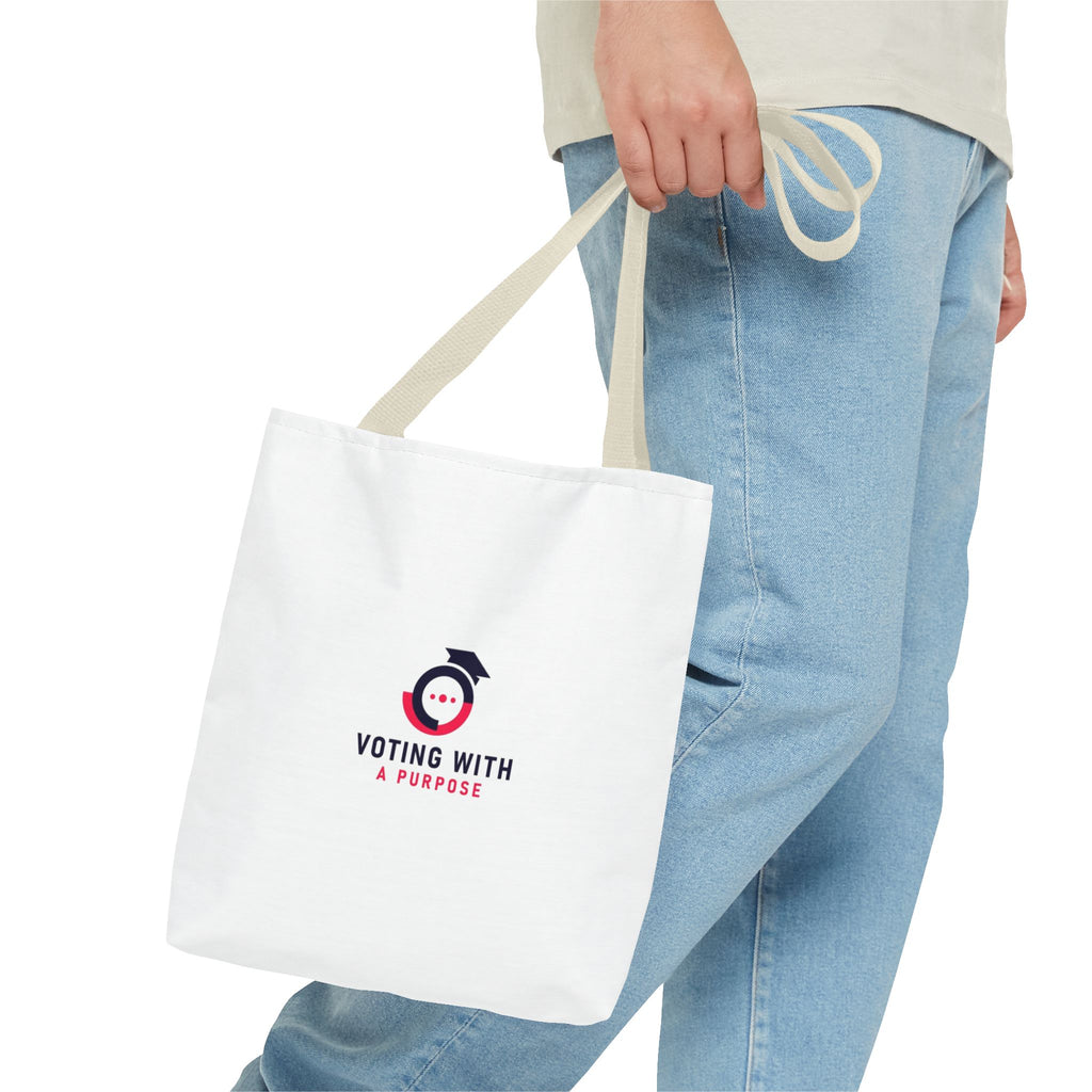 Voting With a Purpose Tote Bag | Civic Engagement, Voter Education