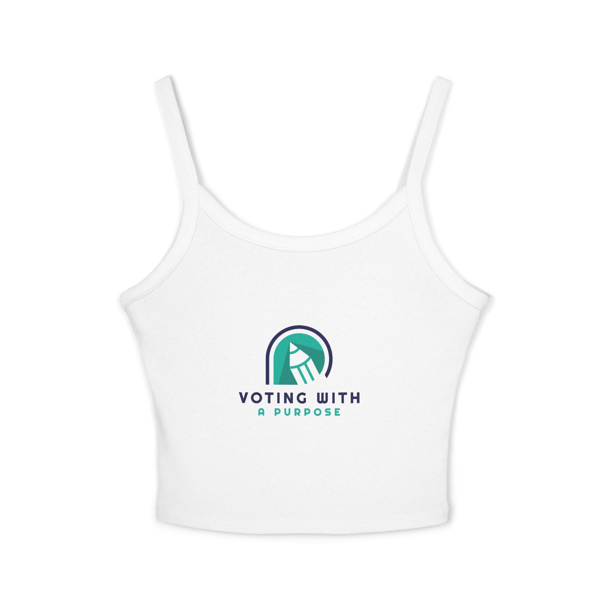 Voting With A Purpose tank top | Voter Rights graphic