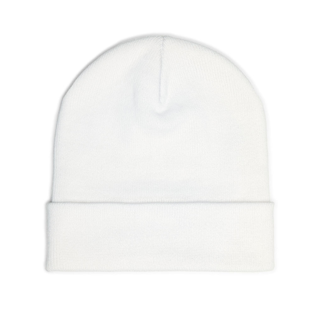 Voting Booth Embroidery Knit Beanie | Voter Logo Cuffed Hat