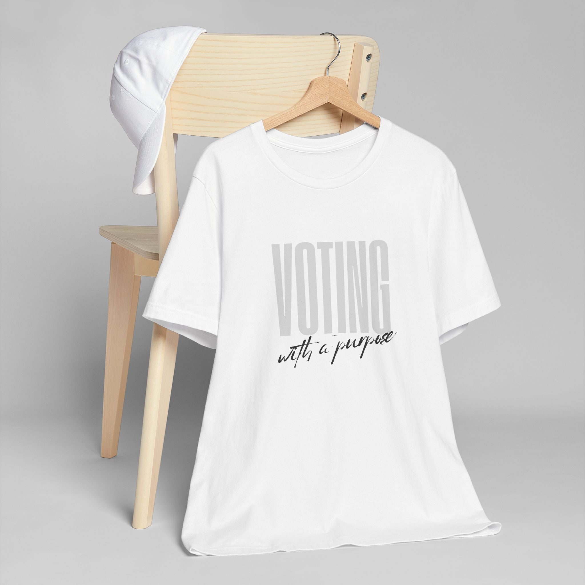 Voting with a Purpose T-Shirt | Civic Engagement Tee, Voter Awareness