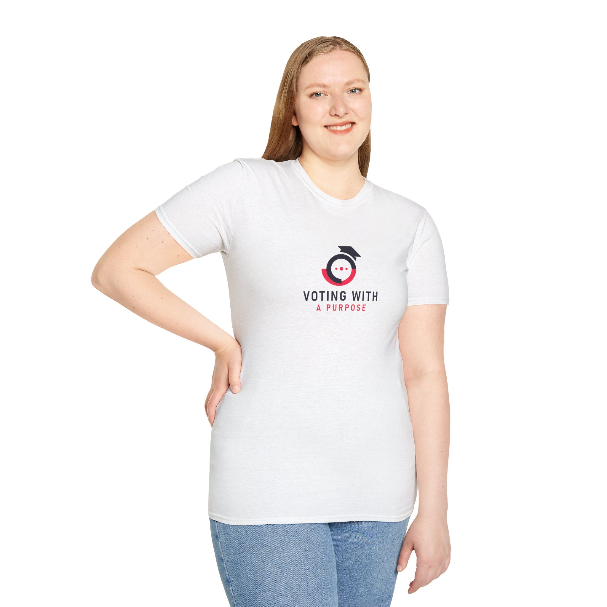 Voting With A Purpose T-Shirt | Civic Engagement, Vote Logo