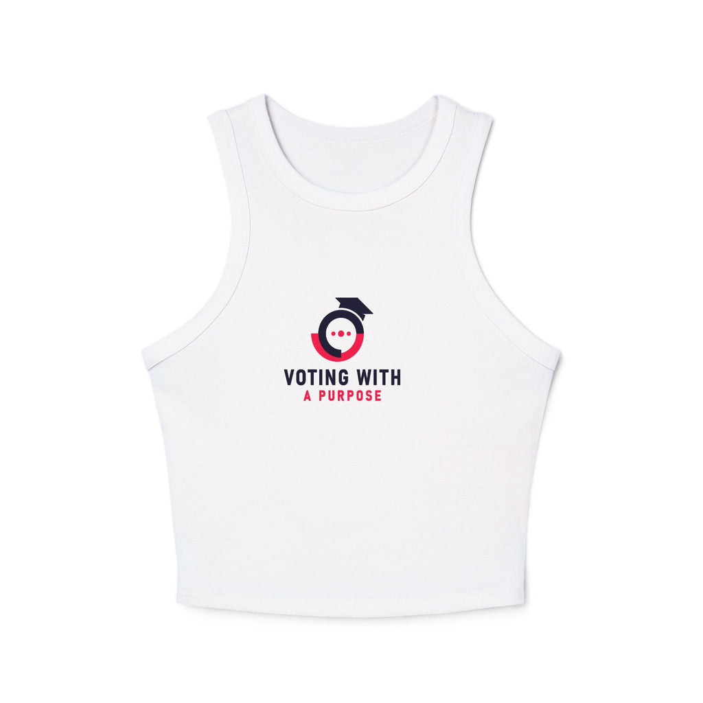 Voting With A Purpose tank top | Political Vote Design, Graduation Cap Icon