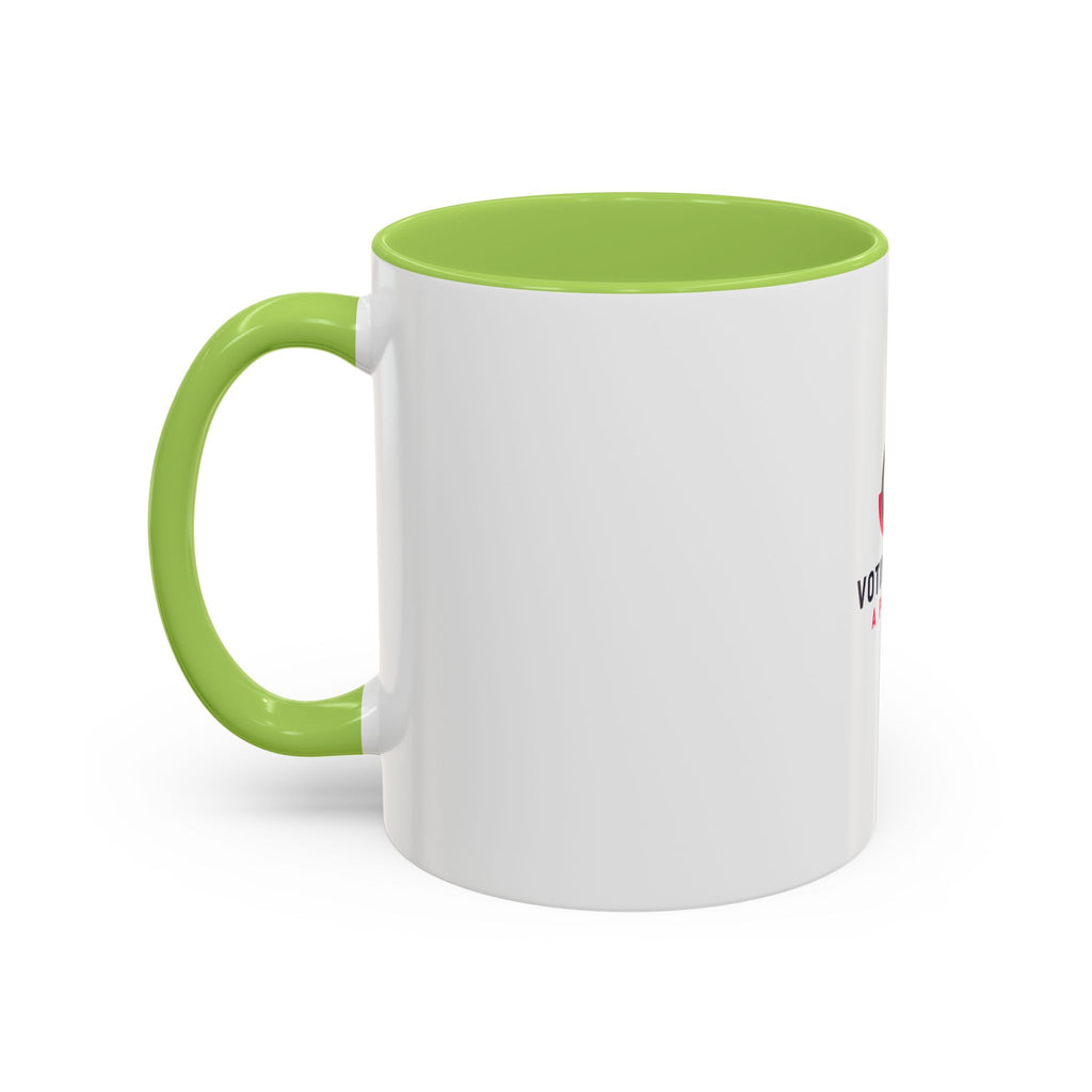 Voting With A Purpose Coffee Mug | Accent 11oz 15oz