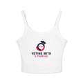 Voting With A Purpose Tank Top | Civic Vote Logo