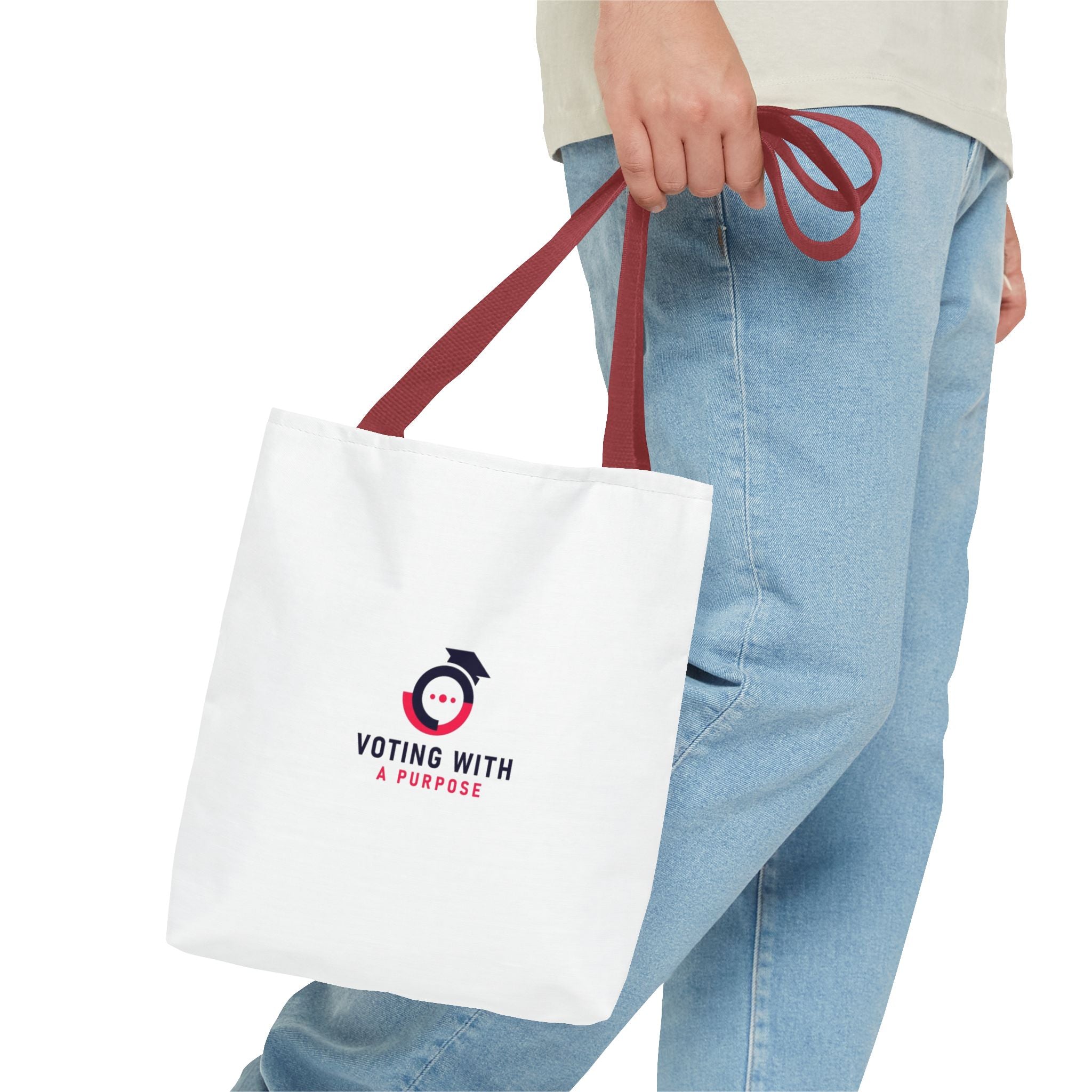 Voting With a Purpose Tote Bag | Civic Engagement, Voter Education