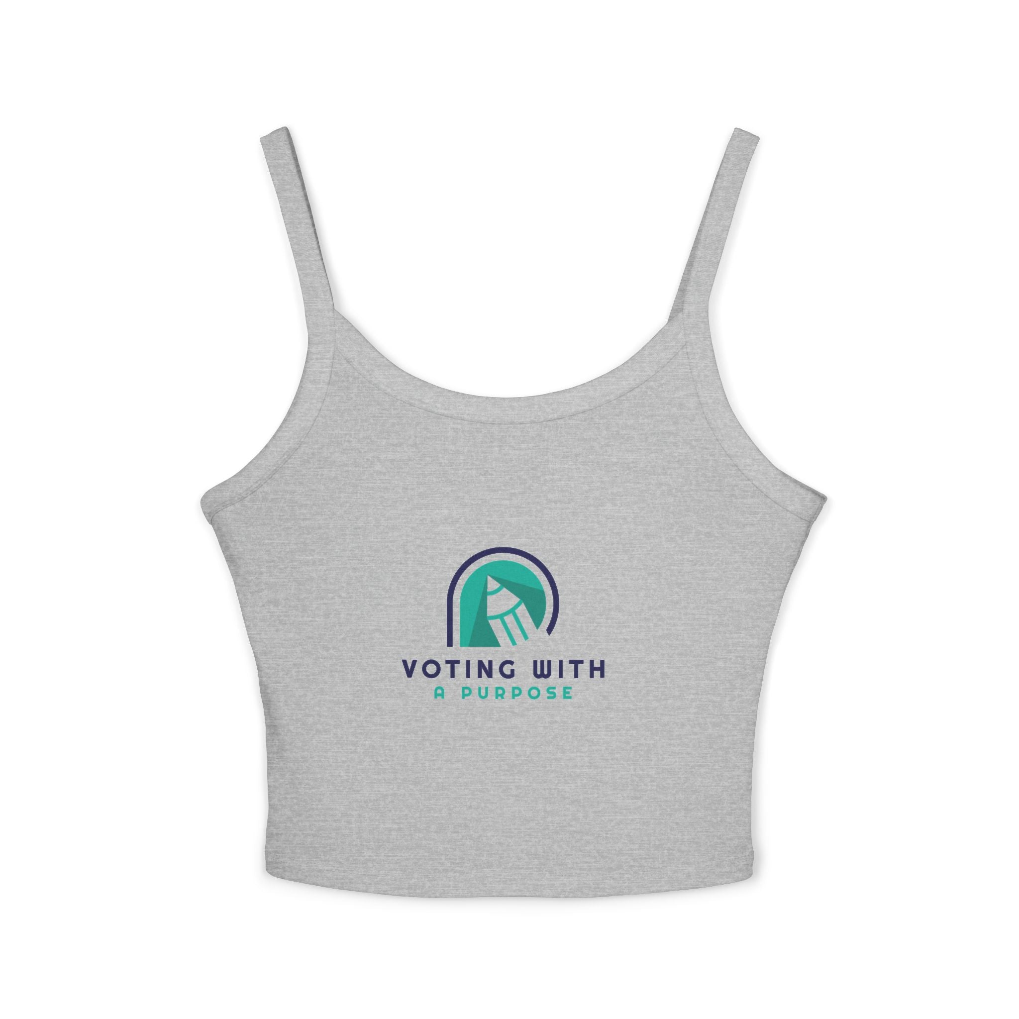 Voting With A Purpose tank top | Voter Rights graphic