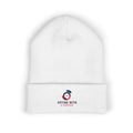 Voting With A Purpose beanie | Embroidered cuffed beanie